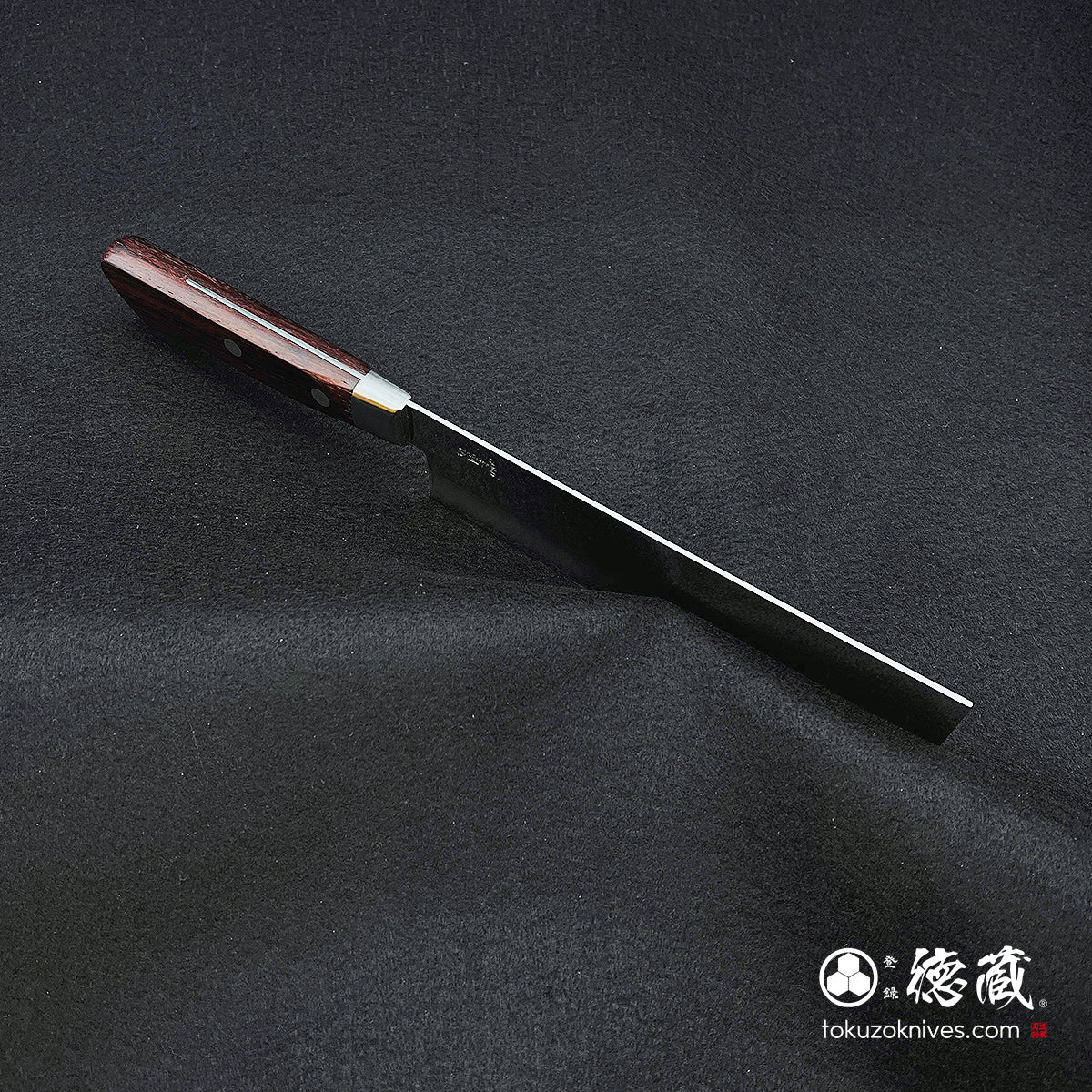 AUS8 菜切包丁 ローズ柄