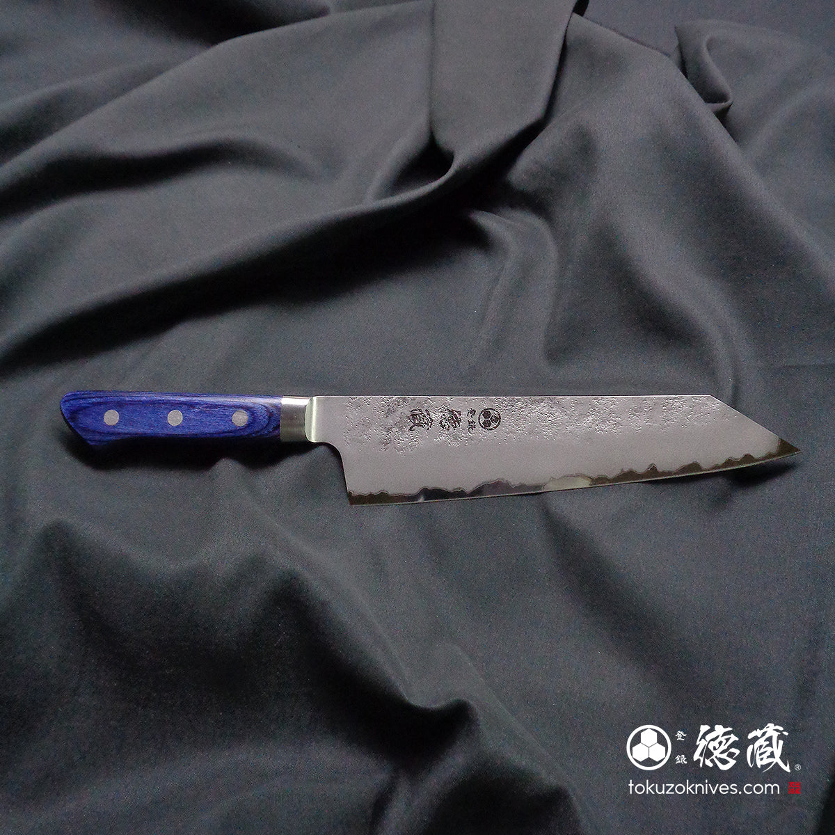 青二 切付包丁 青ハンドル