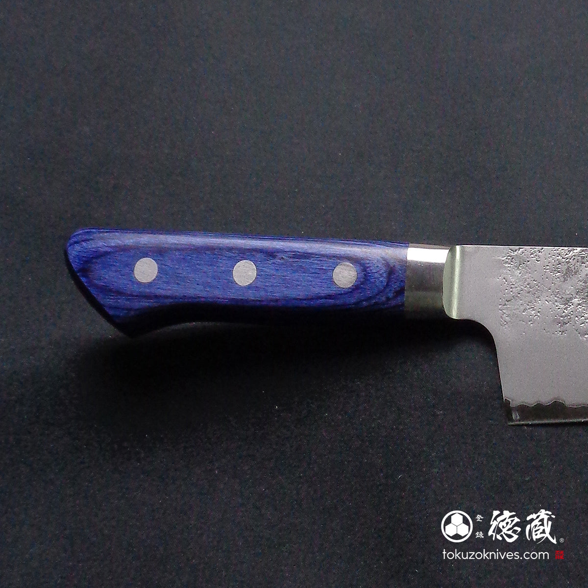 青二 切付包丁 青ハンドル