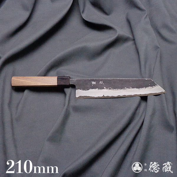 青S 切付包丁 胡桃八角柄