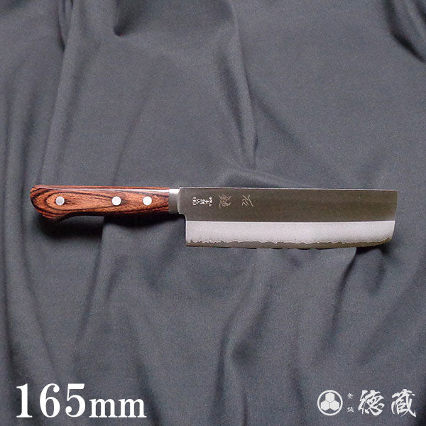 VG10 磨き仕上 菜切包丁 マホガニーハンドル