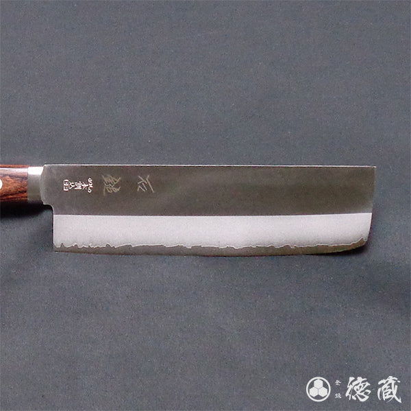 VG10 磨き仕上 菜切包丁 マホガニーハンドル
