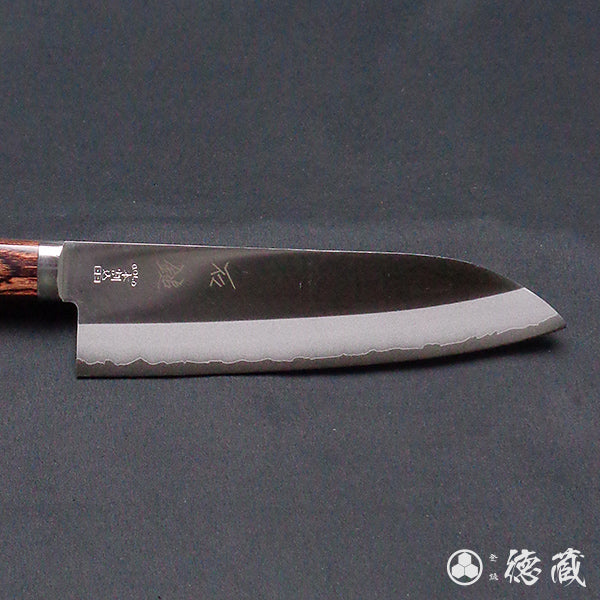 VG10 磨き仕上 三徳包丁 マホガニーハンドル