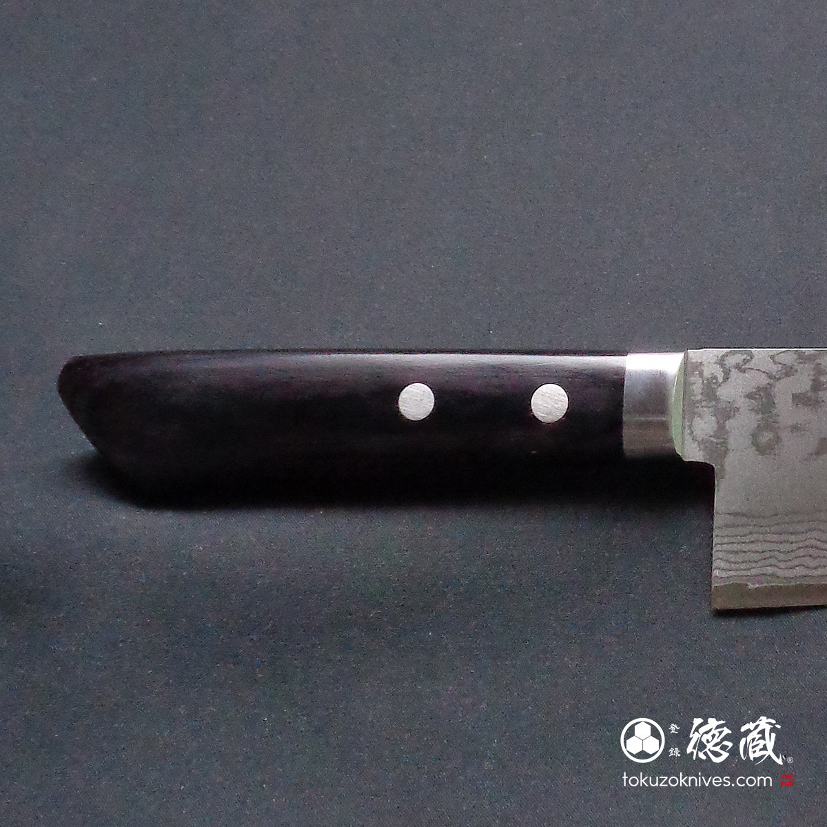 VG10 三徳包丁 黒ハンドル