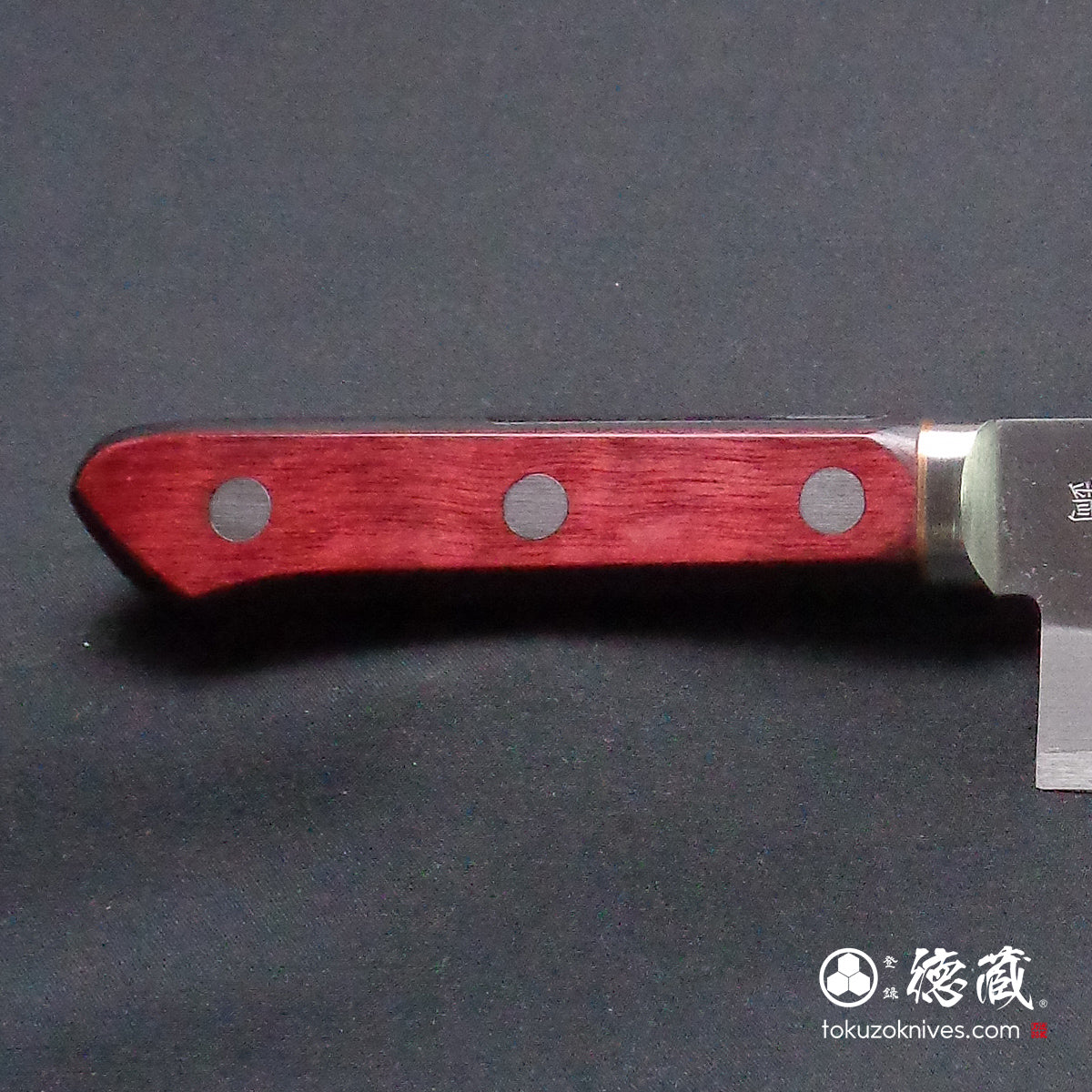 青S 菜切包丁 赤黒ハンドル