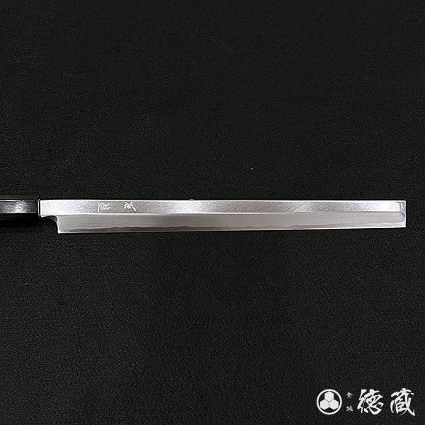 青二 磨き仕上 タコ引き包丁 朴八角柄