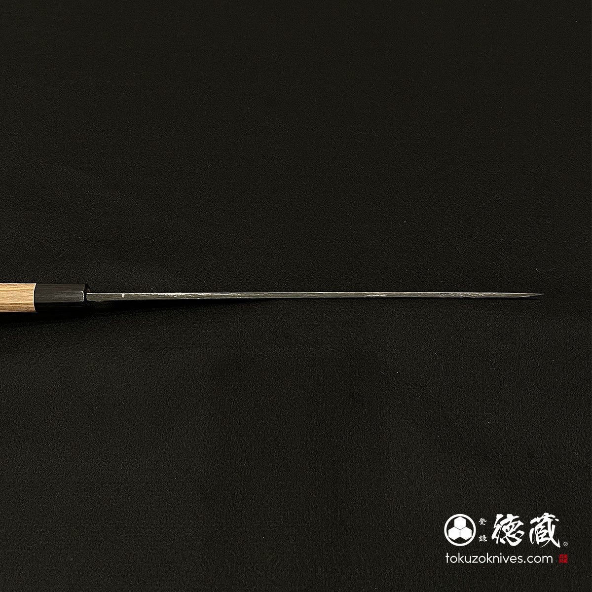 青二 柳刃包丁 胡桃八角柄