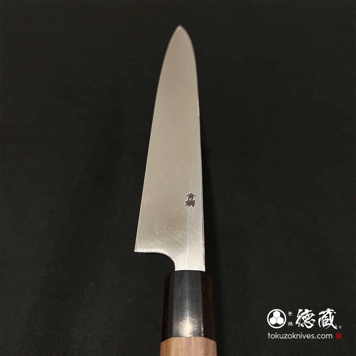 青二 柳刃包丁 胡桃八角柄