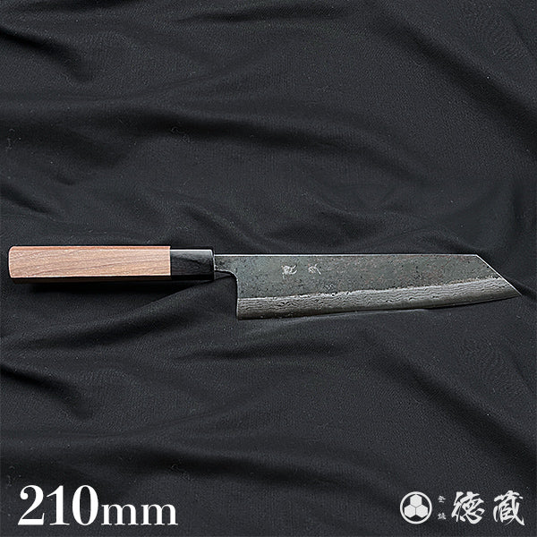 青二 切付包丁 胡桃八角柄