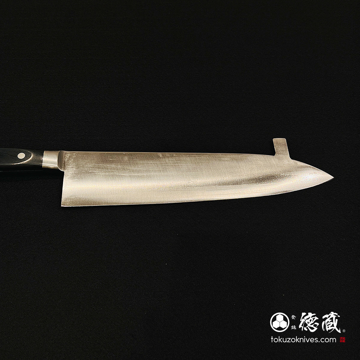 SK 冷凍切り牛刀包丁 黒ハンドル