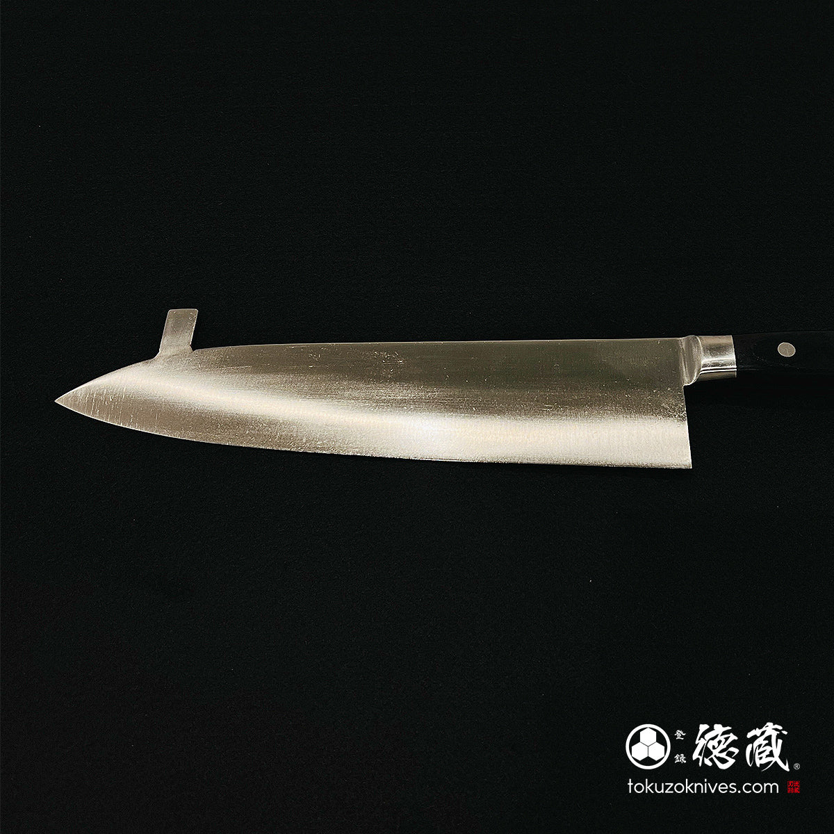 SK 冷凍切り牛刀包丁 黒ハンドル