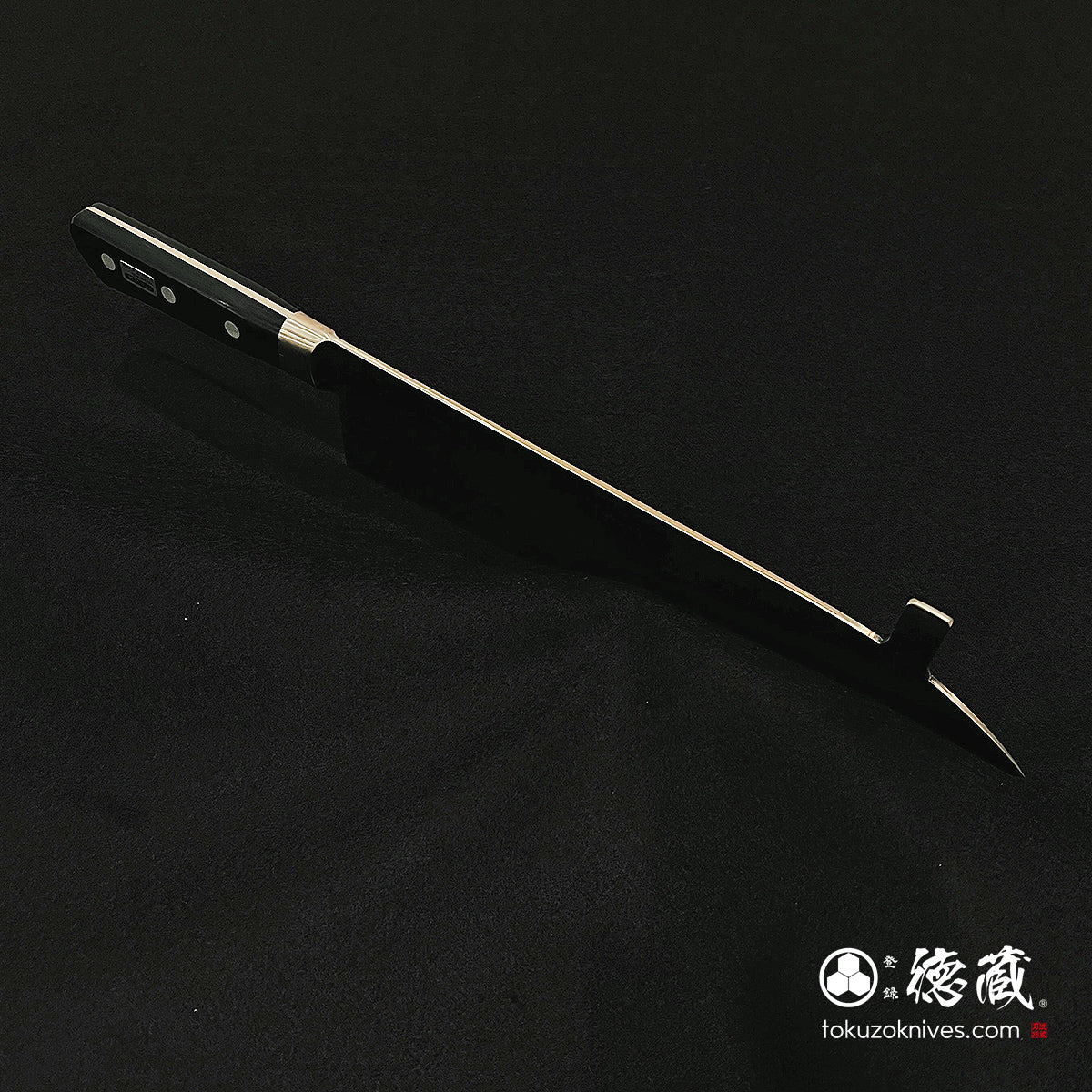 SK 冷凍切り牛刀包丁 黒ハンドル