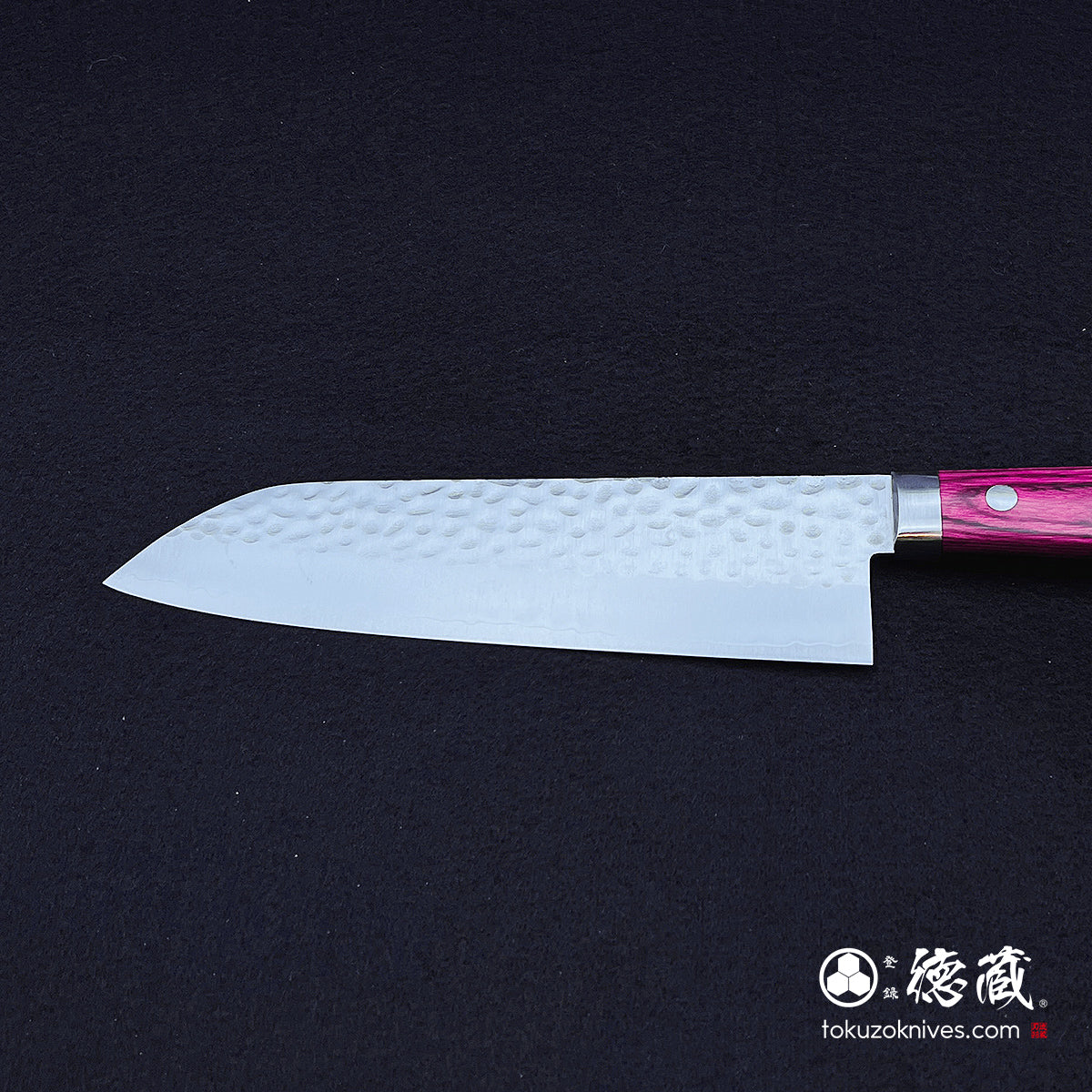 VG1 三徳包丁 赤ハンドル