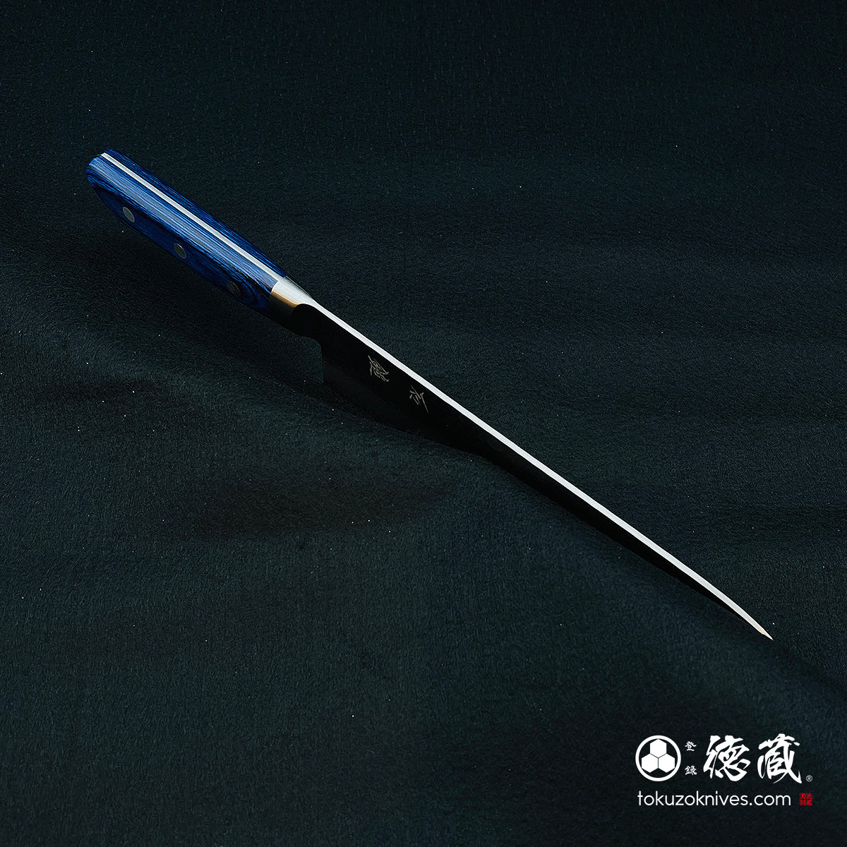 VG10 牛刀包丁 青ハンドル
