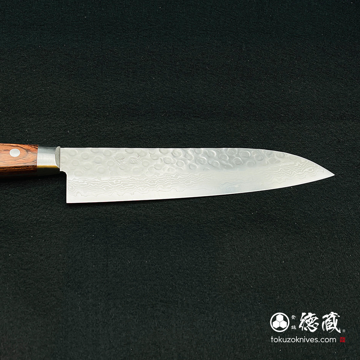 VG10 三徳包丁 マホガニーハンドル