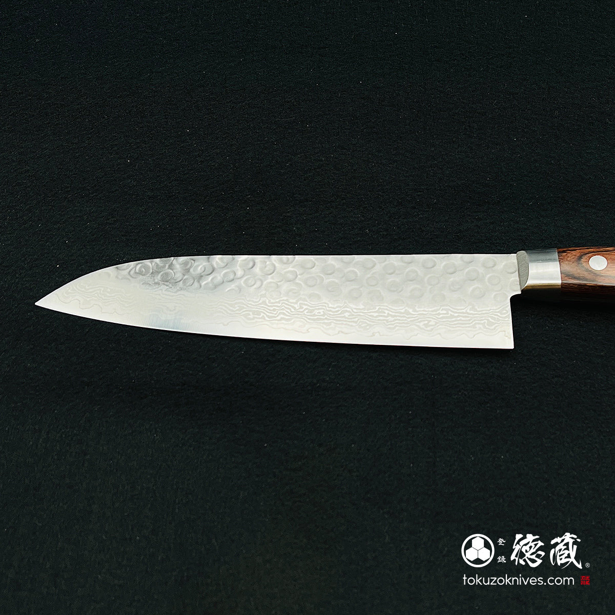 VG10 三徳包丁 マホガニーハンドル