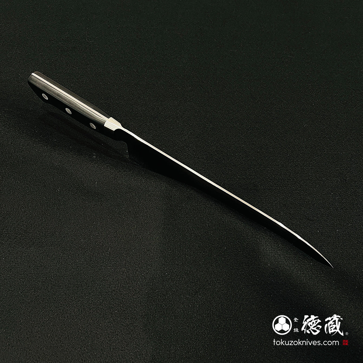 AUS8 牛刀包丁 黒ハンドル