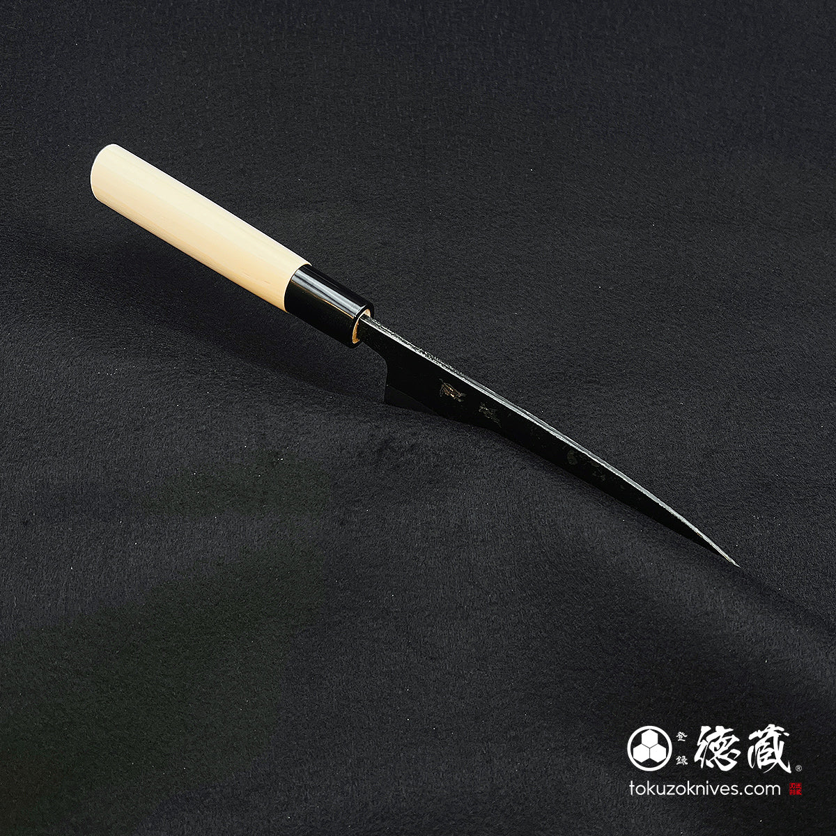 青二 黒打仕上 舟行包丁 朴柄