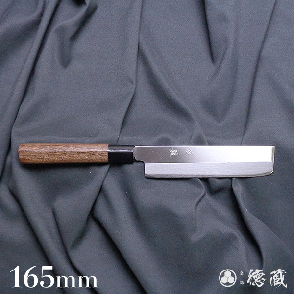 AUS8 関東型薄刃包丁 ウエンジ柄