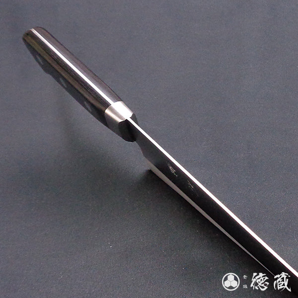 AUS8 剣型三徳包丁 黒ハンドル