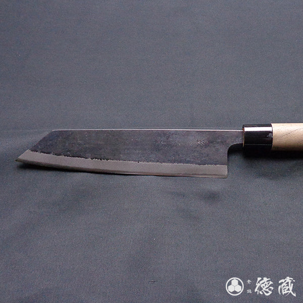 青二 黒打仕上 文化包丁 胡桃柄