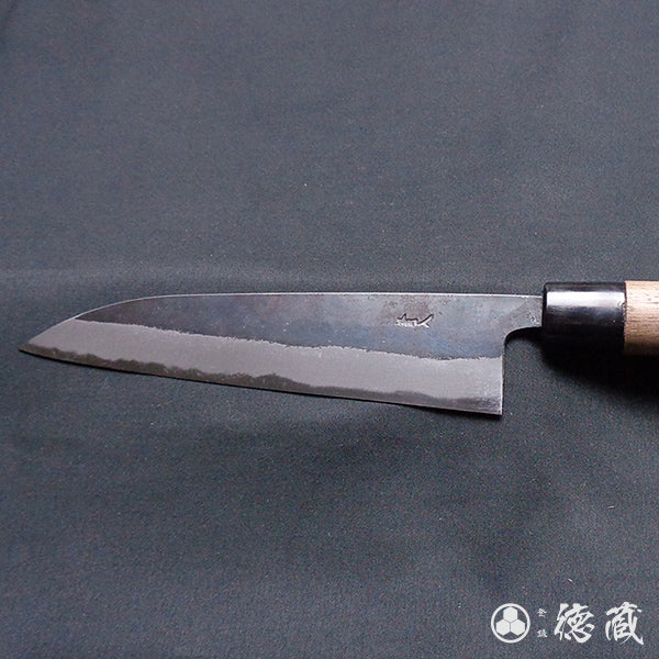 青二 黒打仕上 牛刀包丁 胡桃柄