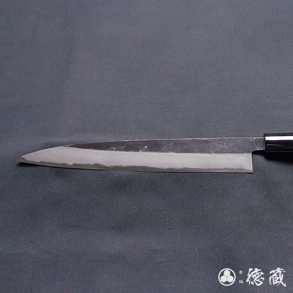 青二 黒打仕上 筋引包丁 胡桃柄
