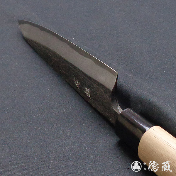 青二 黒打仕上 捌き包丁 胡桃柄