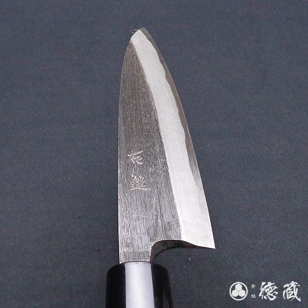 青二 黒打仕上 捌き包丁 胡桃柄