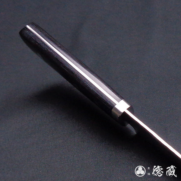 VG1 槌目仕上 三徳包丁 黒ハンドル
