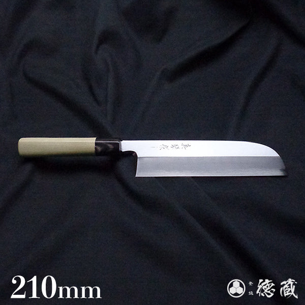 田所刃物 白二 鎌形薄刃包丁