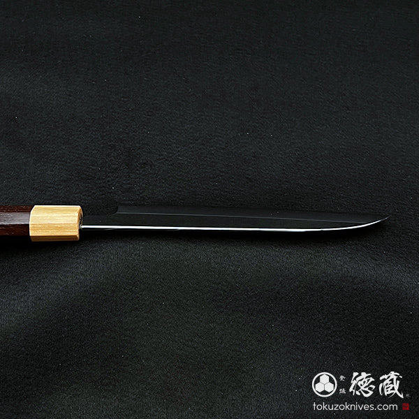 銀三 三徳包丁 紫檀八角