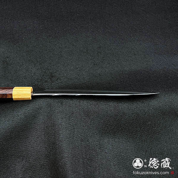 銀三 牛刀包丁 紫檀八角