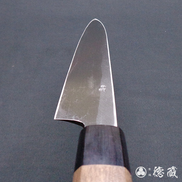 青二 磨き仕上 柳刃包丁 胡桃八角柄