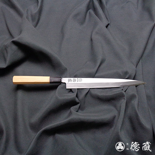 上白鋼 柳刃包丁 イチイ八角柄