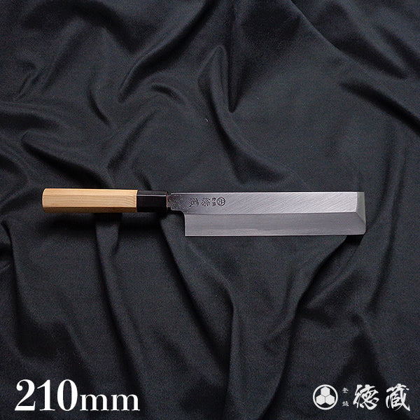 上白鋼 薄刃包丁 イチイ八角柄