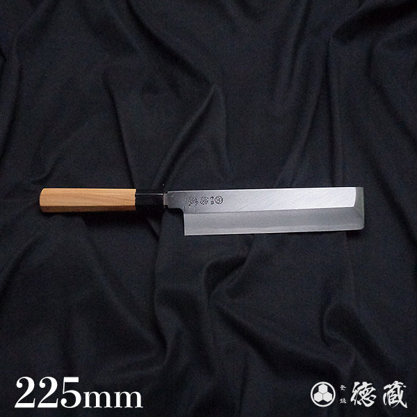上白鋼 薄刃包丁 イチイ八角柄