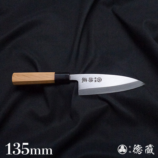 上白鋼 出刃包丁 イチイ八角柄