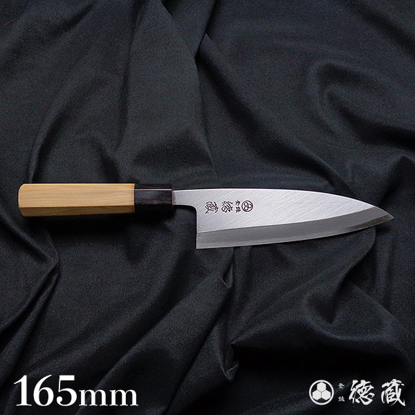 上白鋼 出刃包丁 イチイ八角柄