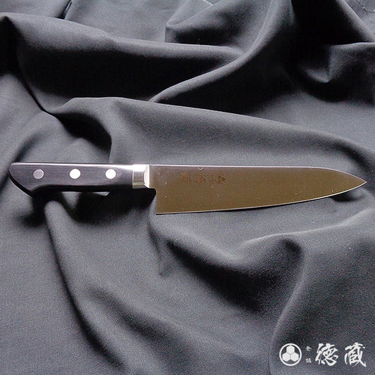 AUS8 牛刀包丁 黒ハンドル