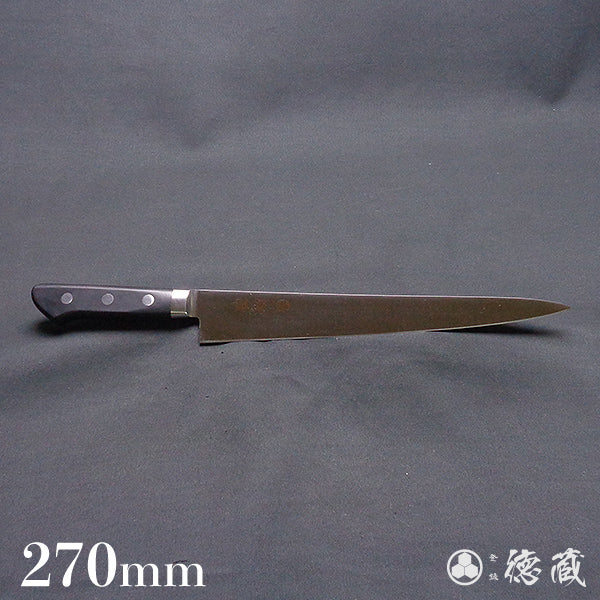 AUS8 筋引包丁 黒ハンドル