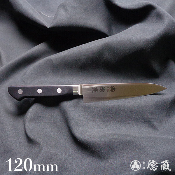 AUS8 ペティナイフ 黒ハンドル