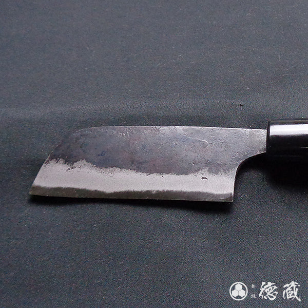 青二 黒打仕上 栗剥包丁 胡桃柄