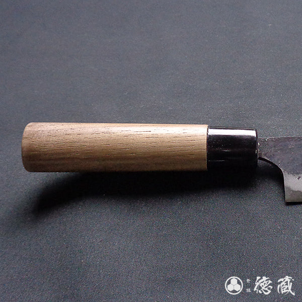 青二 黒打仕上 栗剥包丁 胡桃柄