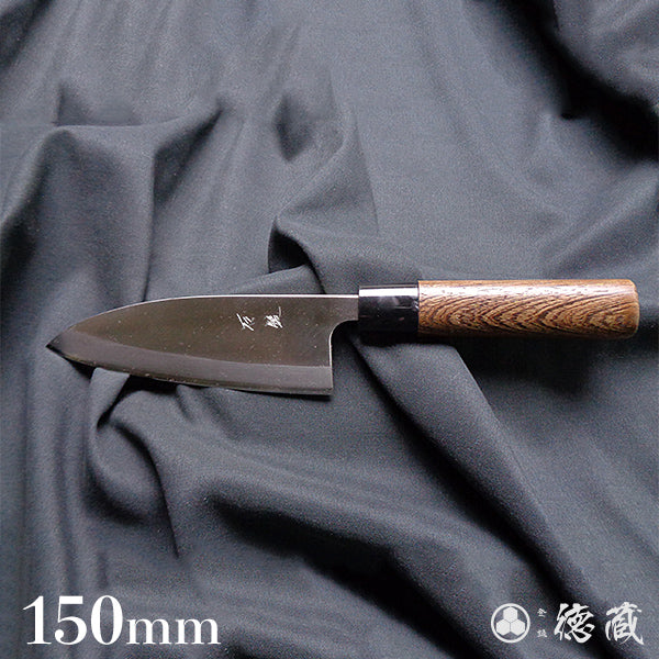 AUS8 左 厚出刃包丁 ウエンジ柄