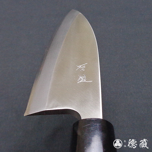 AUS8 左 厚出刃包丁 ウエンジ柄