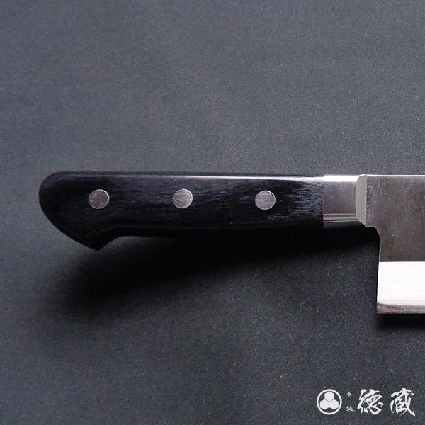 AUS8 菜切包丁 黒ハンドル