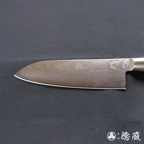 AUS10 ダマスカス フルメタル 三徳包丁