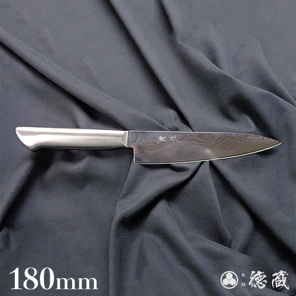 AUS10 ダマスカス フルメタル 牛刀包丁