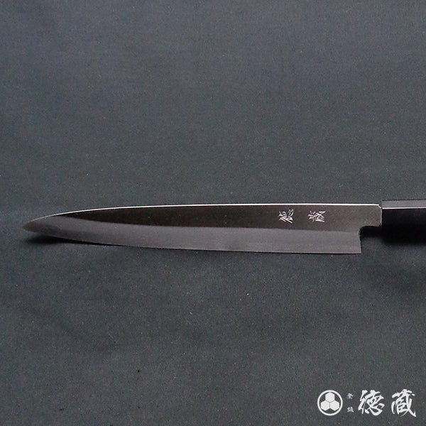 白二 左柳刃包丁 朴八角柄